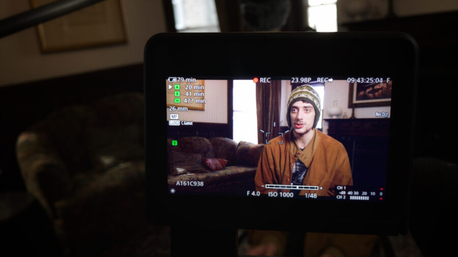 Behind the scenes during the filming of "Fire Together", a documentary featuring the worlds best dancers and performers