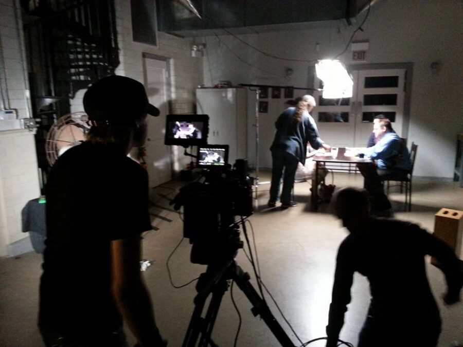 Jason Kraynek, behind the scenes from the short film 'Bunny'