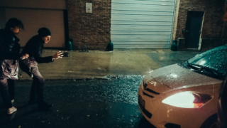 behind the scenes photos from rehearsal and blocking for the short film 'Does it Make a Sound'