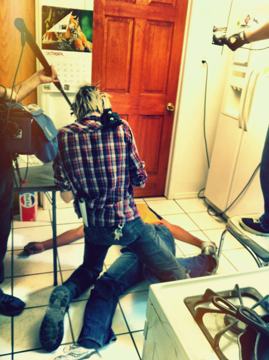 Jason Kraynek getting the wakeup POV after Ethan Henry gets knocked out