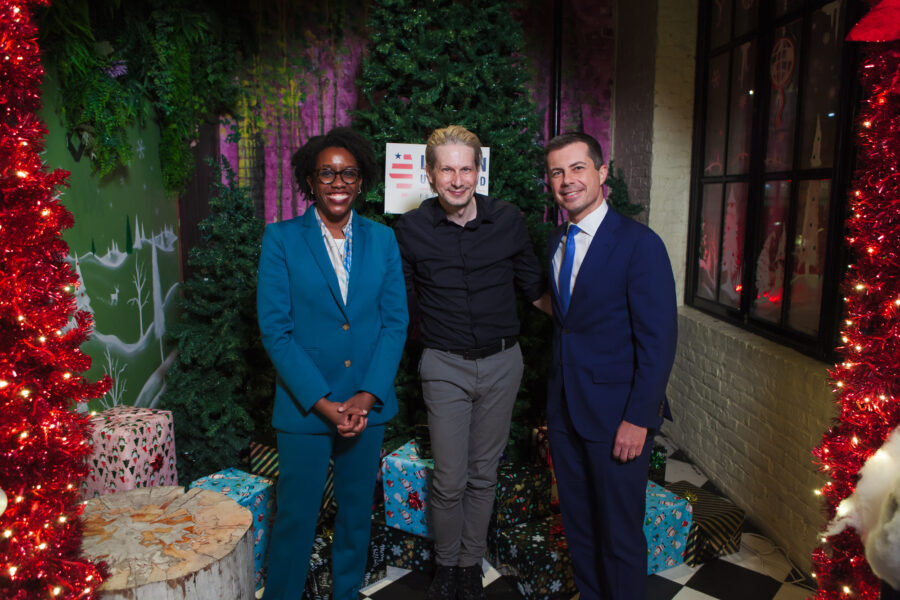Lauren Underwood, Jason Kraynek, Pete Buttigieg