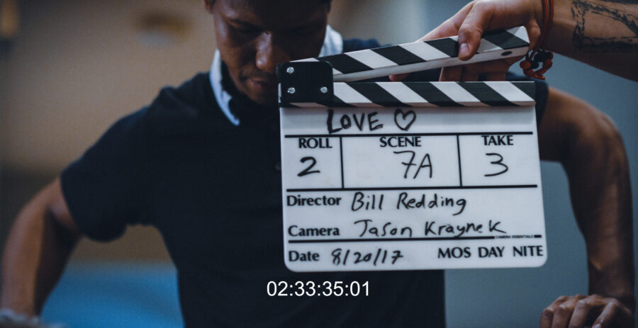 Actors in the short drama film 'Love' shot in Chicago by Director of Photography Jason Kraynek
