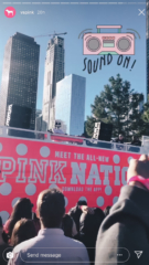 Behind the scenes images from the Marshmello and VS Pink event in Chicago.